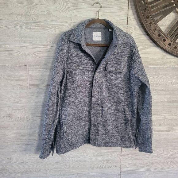 Tommy Bahama Grandport Shirt Jacket Mens SZ M - Picture 1 of 8